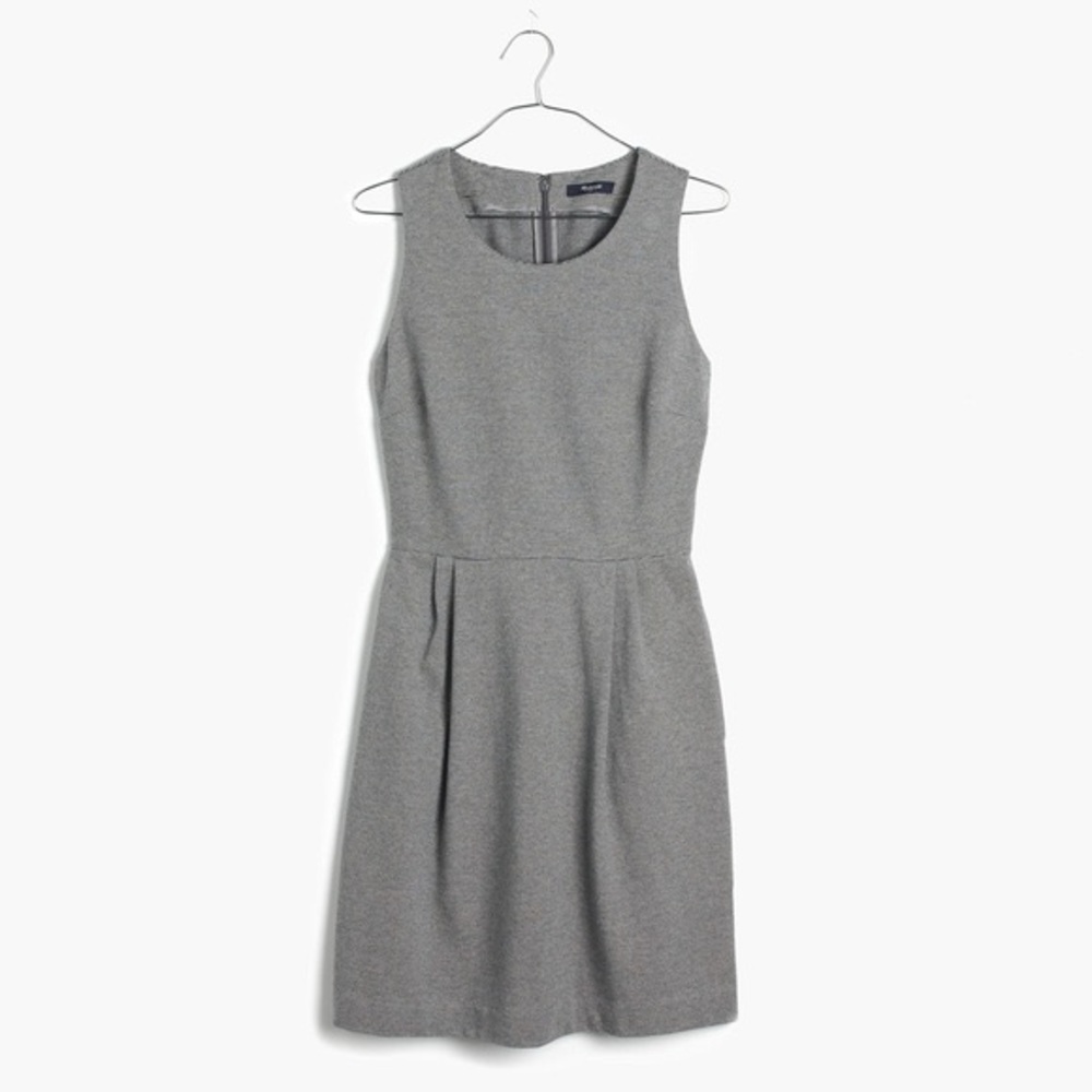 Madewell Verse Heather Grey Dress